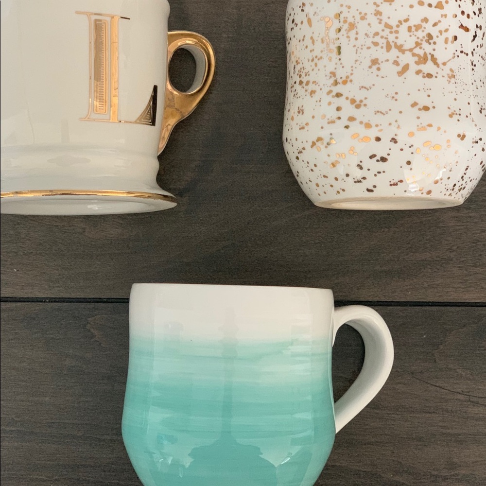 Anthropologie Mugs - Set of 3